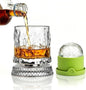 360° Rotating Whiskey Glasses Set of 2, Vintage Crystal Tumblers by Pewfugu