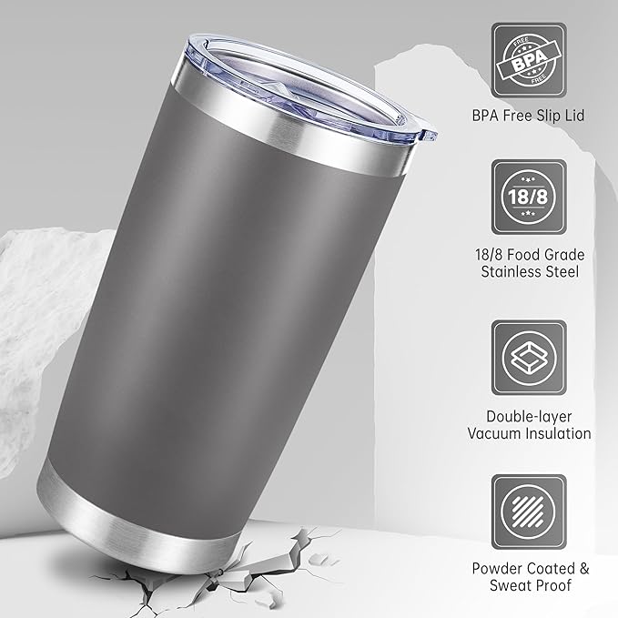 20 oz Tumblers Bulk Stainless Steel Tumbler - Image 4