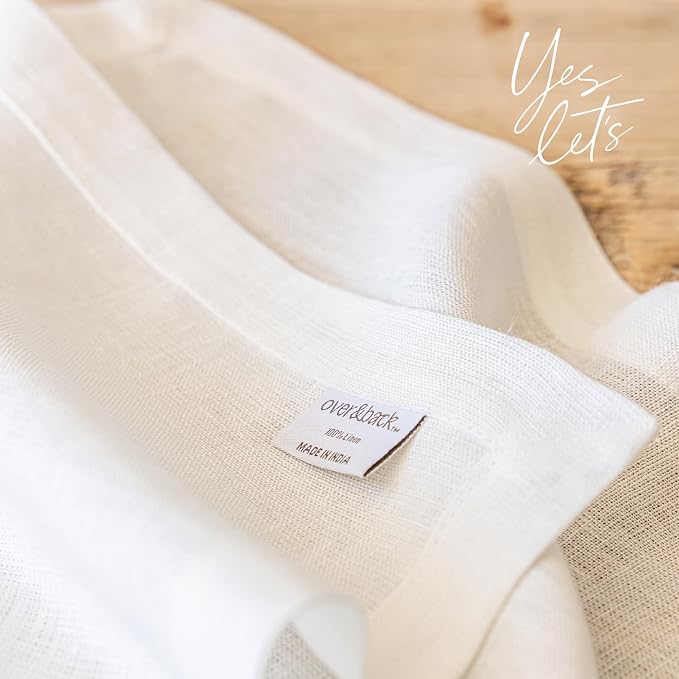 Over&Back 18x90 Washed 100% Linen Table Runner - Image 6