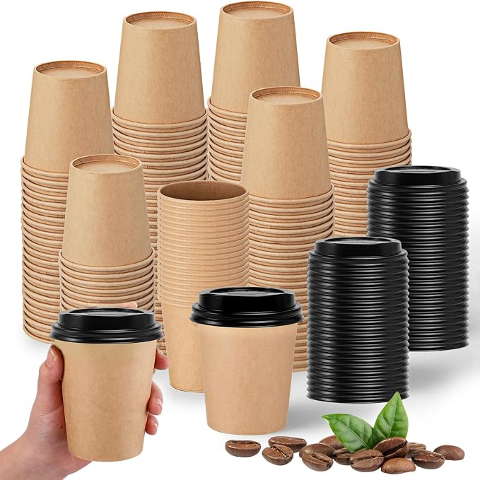 100 Sets 8 oz Disposable Espresso Cup by Unknown