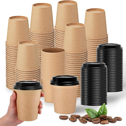 100 Sets 8 oz Disposable Espresso Cup by Unknown