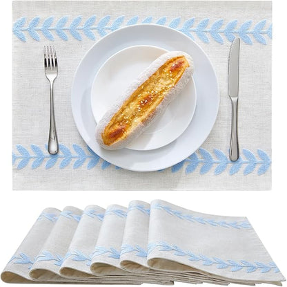 Wracra Embroidered Place Mats by Wracra