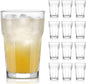 Libbey Gibraltar DuraTuff Drinking Glass Drinking Cup Set, Iconic Heavy Base by Libbey