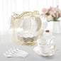 DUJUST Tea Cups and Saucers by DUJUST
