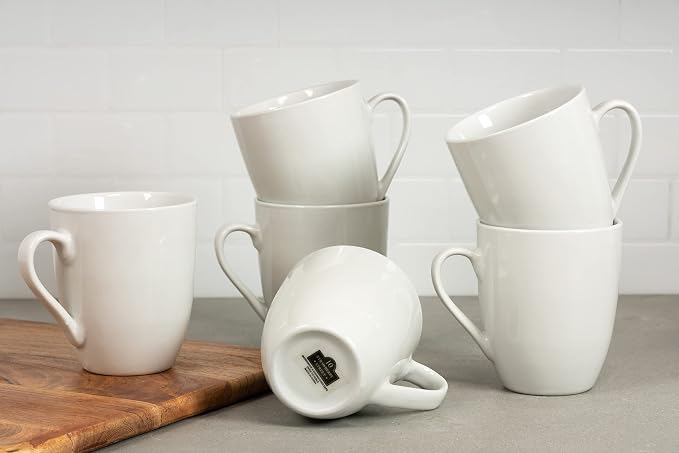 10 Strawberry Street Simply White 12 oz Mug - Image 3