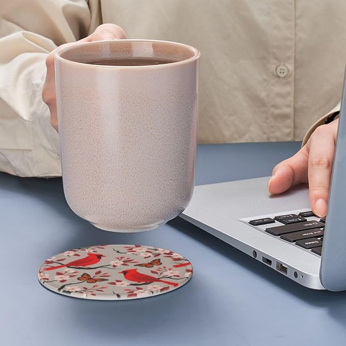 6 Pcs Leather Coasters for Drinks - Image 7