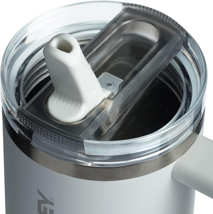 STANLEY Quencher ProTour Flipstraw Tumbler, 30 oz, Frost | Built-In Straw & - Image 2