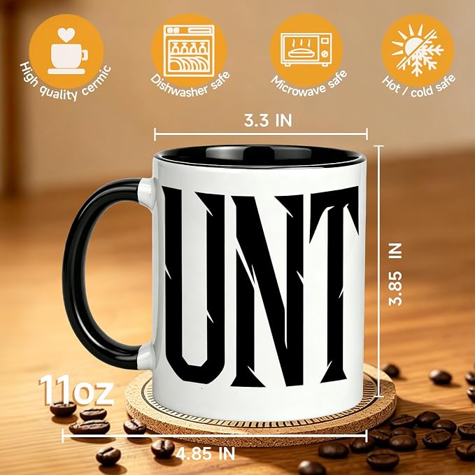 Cunt Mug-Funny UNT Coffee Mug - Image 2