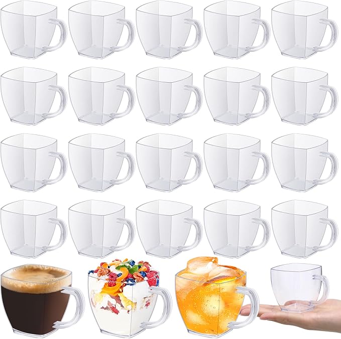 Amyhill 50 Pcs 5 oz Disposable Tea Cups Bulk by Amyhill