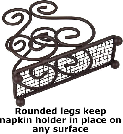 Blue Donuts Scroll Collection Napkin Holder – Napkin Holders - Image 5