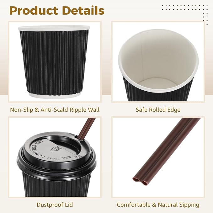 200 PCS Disposable Espresso Cups - Image 3