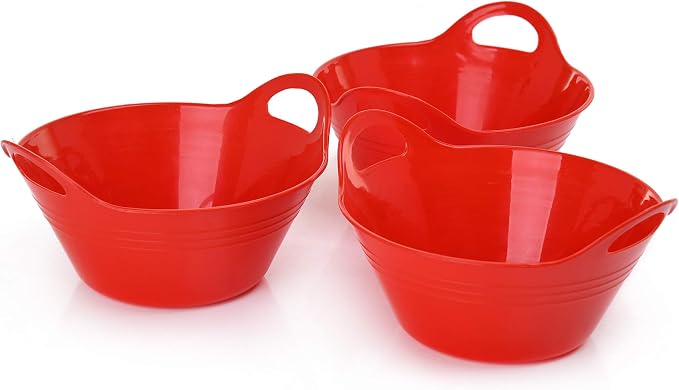 Mintra Home Plastic Bowls with Handles by Mintra