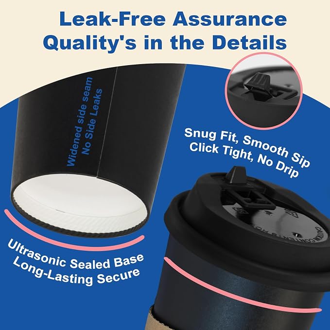 20 oz 500 Pack Coffee Cups - Image 4