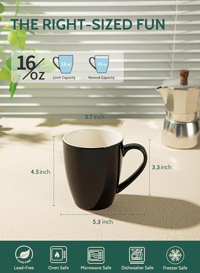 Sweese Porcelain Coffee Mugs - Image 2