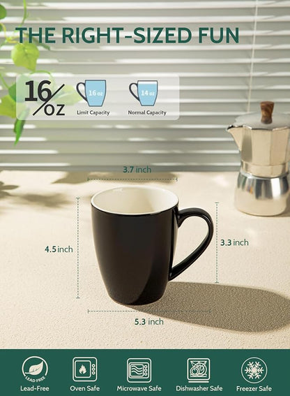 Sweese Porcelain Coffee Mugs - Image 2