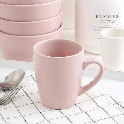 SERVICE FOR 4 - Total of 16 pieces including 8 dinner plates (10”), 4 salad plates (7.5”), 4 bowls (5.75”), and 4 mugs (12 oz), making it the perfect set to service 4 people