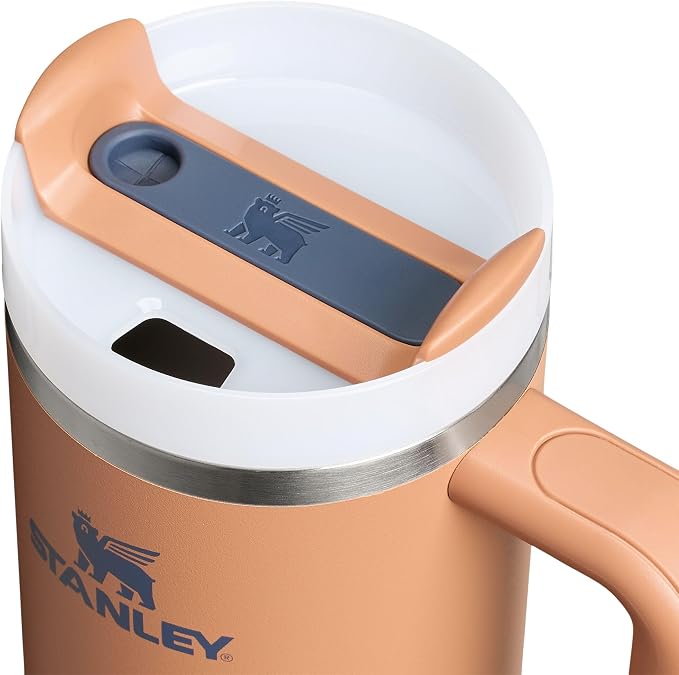 STANLEY Quencher H2.0 Flow State Tumbler, 30 oz, Toast | Handle and Straw | - Image 2