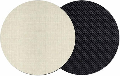 Beige Coasters Set of 2, Absorbent Coasters by Unknown
