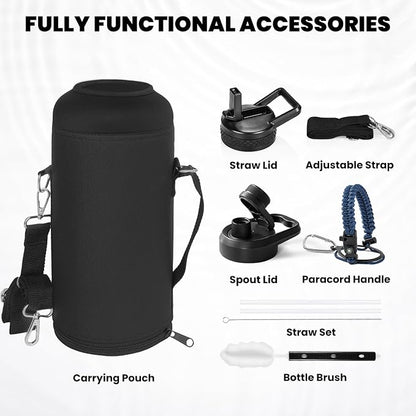RAYMYLO Insulated Water Bottle 87 oz, Triple Wall Vacuum Stainless Steel | - Image 7