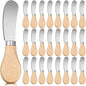 24 Pcs Little Cheese Spreader Knives 4.7 Inch Stainless Steel Butter Spreader by Lanties