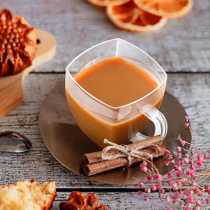 Amyhill 50 Pcs Mini Disposable Tea Cups - Image 5