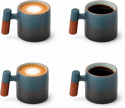 2.5oz Ceramic Espresso Cups, Demitasse Cups by Renewrevital