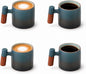 2.5oz Ceramic Espresso Cups, Demitasse Cups by Renewrevital