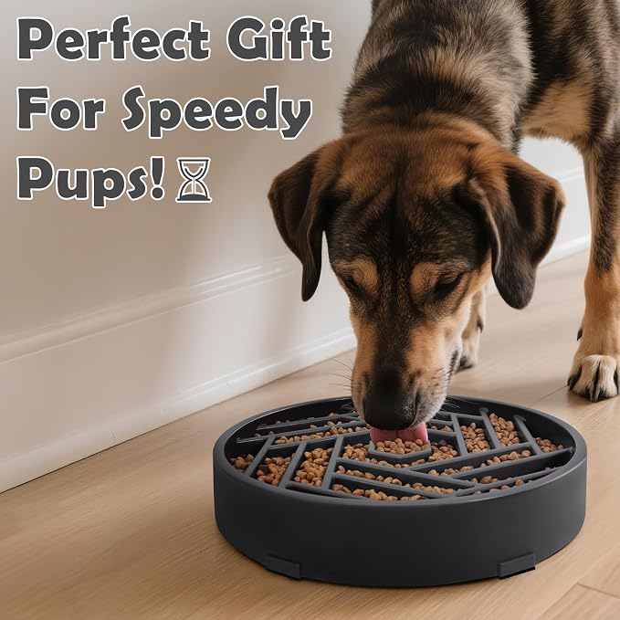 TOBYTO Slow Feeder Dog Bowls Large Medium Breed, Anti-Choking Slow Eating Dog - Image 9