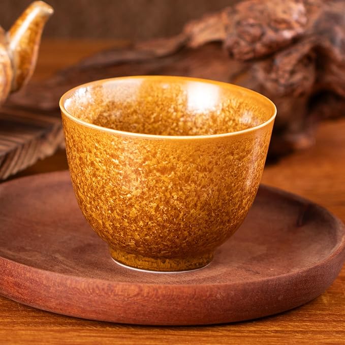 KAMMAK Ceramic Tea & Coffee Cups Set of 2 - Image 3