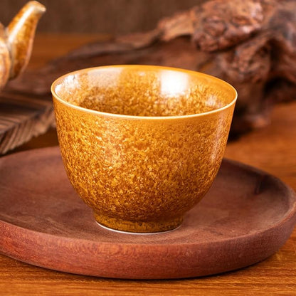 KAMMAK Ceramic Tea & Coffee Cups Set of 2 - Image 3