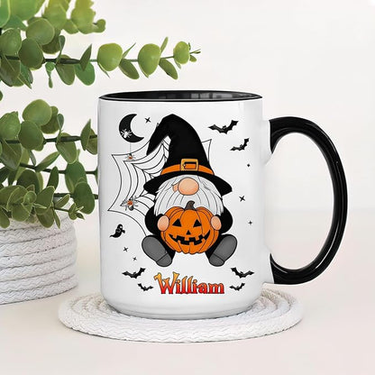 Hyturtle Custom Halloween Gnome Mug - Image 7