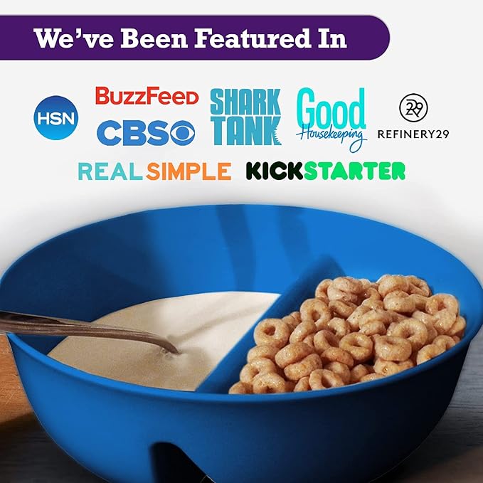 Just Solutions Crunch Anti-Soggy Cereal Bowl - Image 7