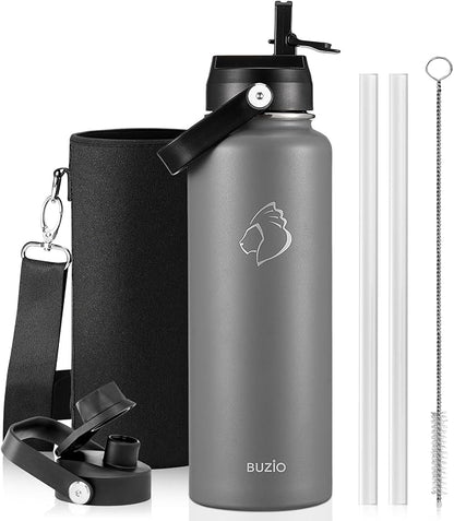 BUZIO Triple Wall Vacuum Water Bottle by BUZIO