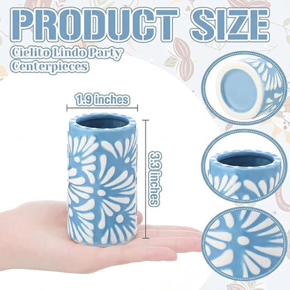 24 Set Cielito Lindo Party Favors, Handleless | Mexican Tequila Shot Glasses - Image 3