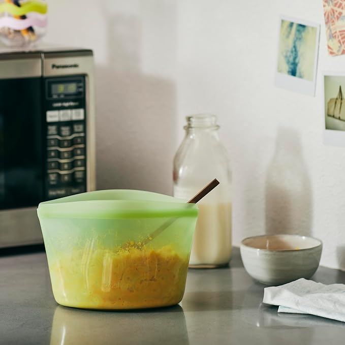 Stasher Premium Reusable Silicone Food Storage Bowl, 4-Cup | Food-Safe Silicone - Image 2
