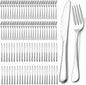 100pcs dinner forks and knives stainless steel Bulk silverware set | by MNLWSP