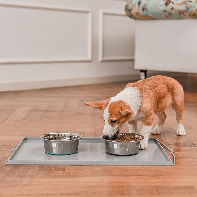 Deep Stainless Steel Anti-Slip Dog Bowls - Image 7