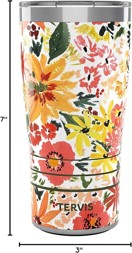 Tervis Traveler Sara Berrenson Retro Floral Triple Walled Insulated Tumbler - Image 9