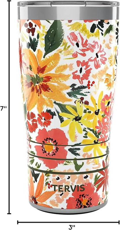 Tervis Traveler Sara Berrenson Retro Floral Triple Walled Insulated Tumbler - Image 9