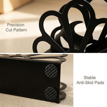 Black Napkin Holder | Easy to Carry Well Made Office Helper Meaningful Gifts - Image 8