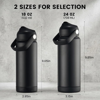 Fijinhom 18 oz Insulated Water Bottle - Image 2
