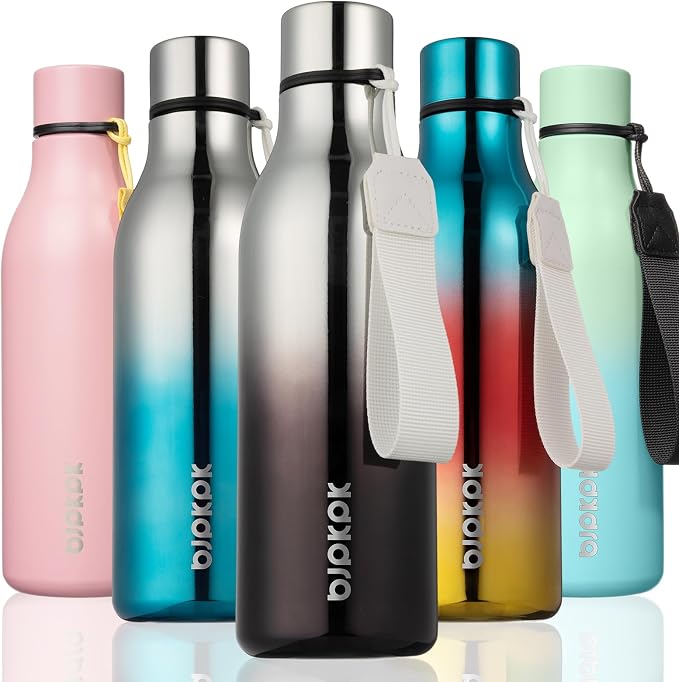 BJPKPK 18oz Insulated Water Bottle, Stainless Steel Bottle by BJPKPK