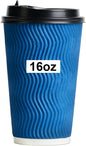 PARACITY Insulated Paper Disposable Coffee Cups, 50 Pack by PARACITY