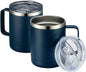 MEWAY 12oz Coffee Mug With Handle 2 Pack Bulk, Stainless Steel Insulated Travel by MEWAY