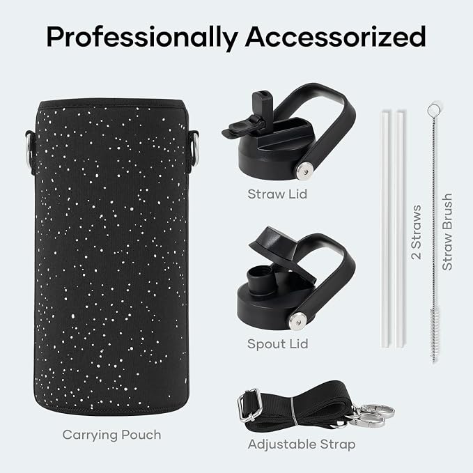 BUZIO Insulated Stainless Steel Water Bottle 32 oz - Image 6