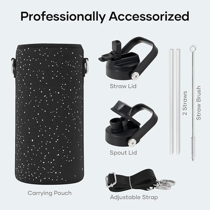 BUZIO Insulated Stainless Steel Water Bottle 32 oz - Image 6