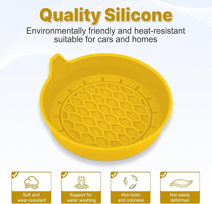 Car Cup Holder Coaster, Silicone Cup Holder Insert, Universal Non-Slip Cup - Image 6