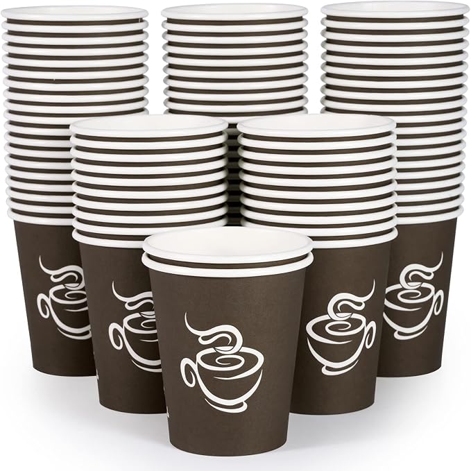 LITOPAK 400 Pack 8 oz Paper Cups, and Events by LITOPAK