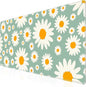 iCasso XXL Large Mouse Pad for Desk, Anti-Slip Big Mousepad with Stitched Edges, Keyboard Mat for Work, Gaming (Daisy)