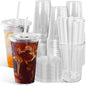 Ginkgo 100-Pack 20oz Clear Plastic Cups by HOME